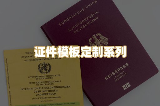 证件模板定制系列