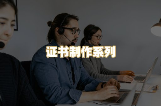 证书制作系列